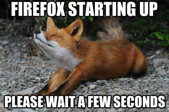Firefox Starting Up, Please Wait A Few Seconds
