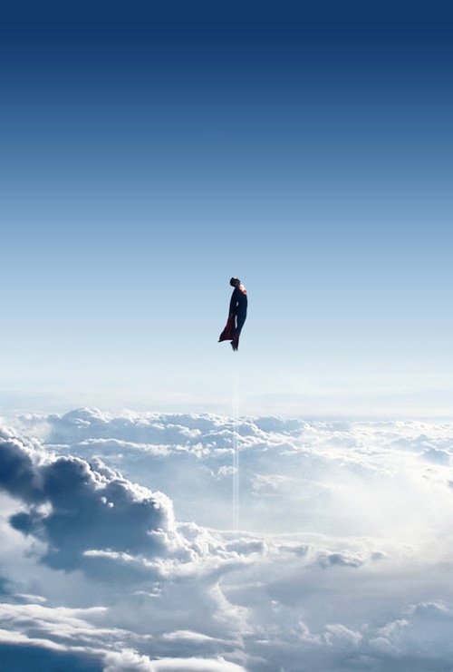 Superman Over Clouds - 9buz