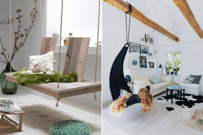 Indoor swings ideas for home