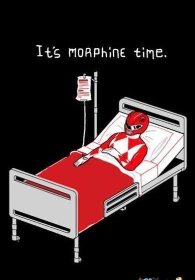 POWER RANGER - Morphine time!