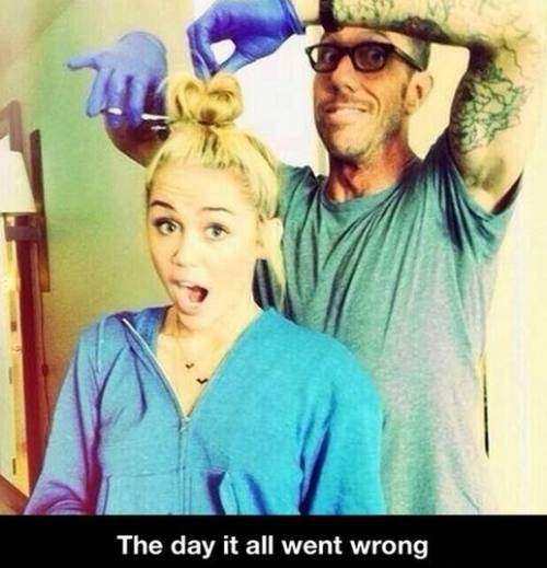 The day it all went wrong with Miley Cyrus