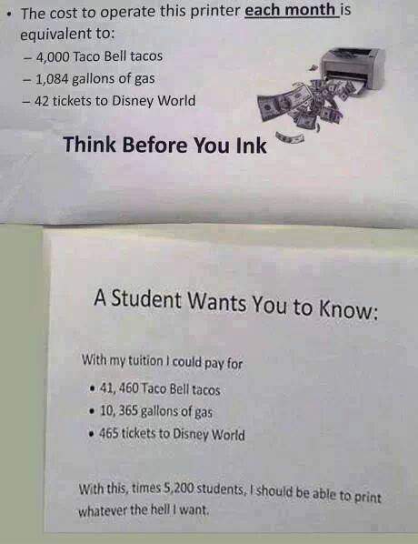Think Before You Ink -  A Student Wants You to Know