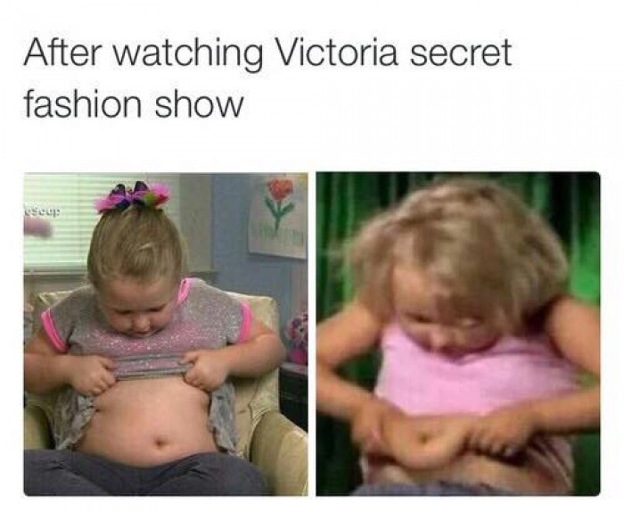 After watching Victoria secret fashion show