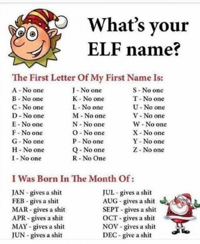 What's your ELF name ?