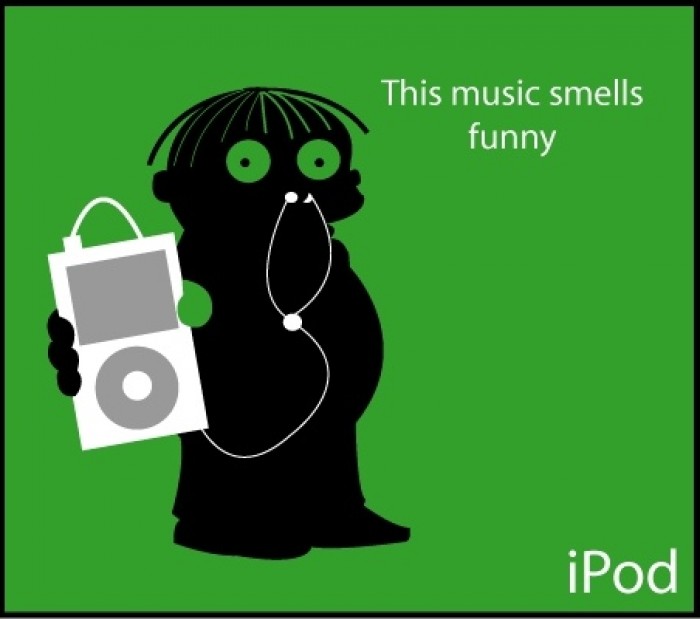 This music smells funny