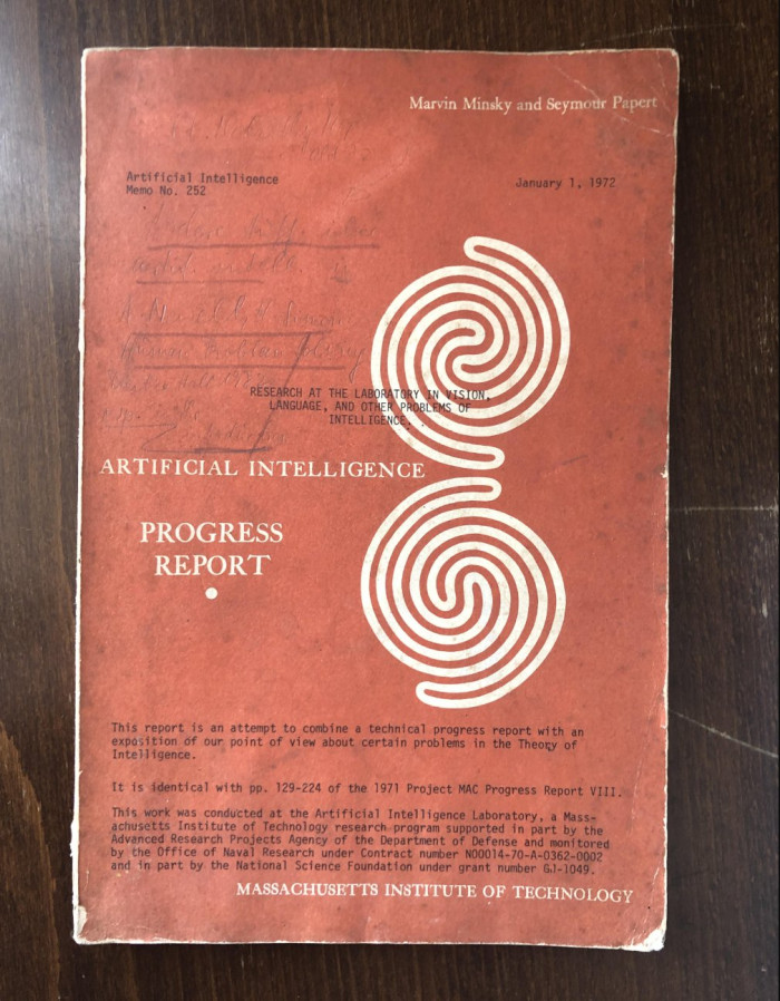 MIT's Artificial Intelligence Progress Report from 1971