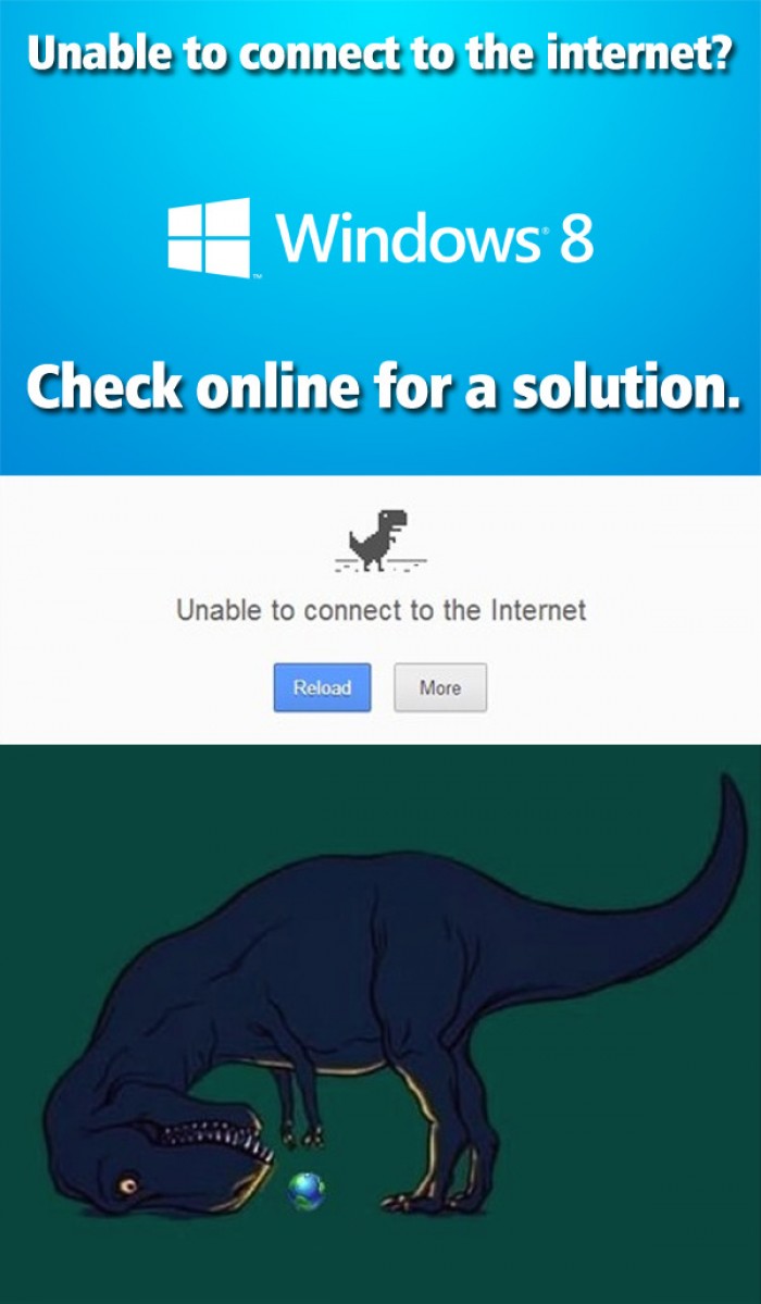 Unable to connect to the internet? 