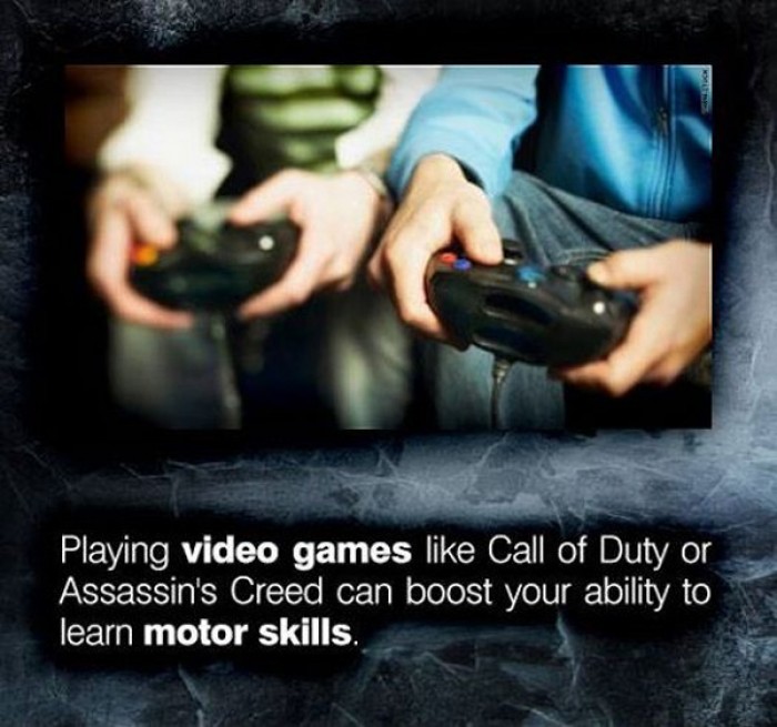 Video games boost ability to learn motor skills