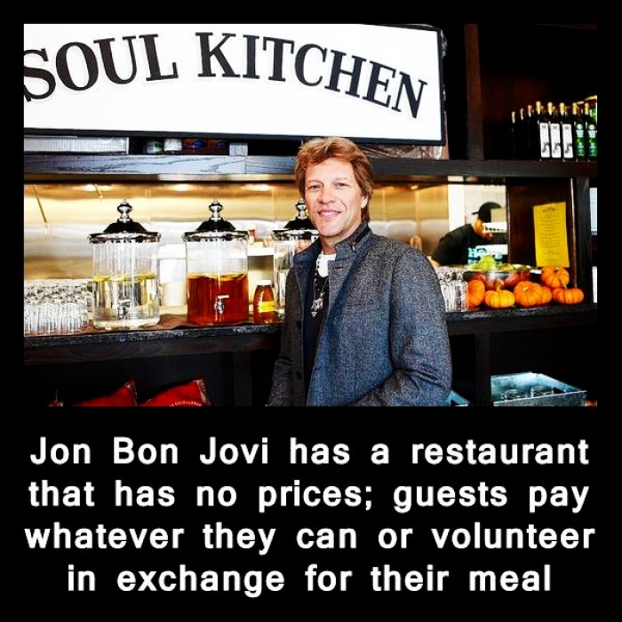 Jon Bon Jovi Soul Kitchen