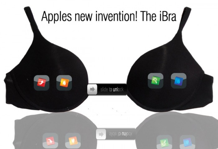 Apples new invention! The iBra!