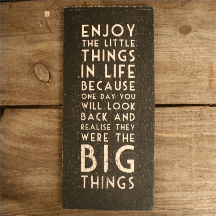 Robert Brault enjoy the little things in life Quote - 9buz
