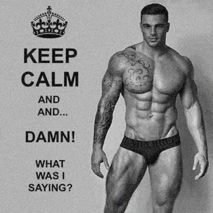 Keep Calm and and ...damn! What was I saying?