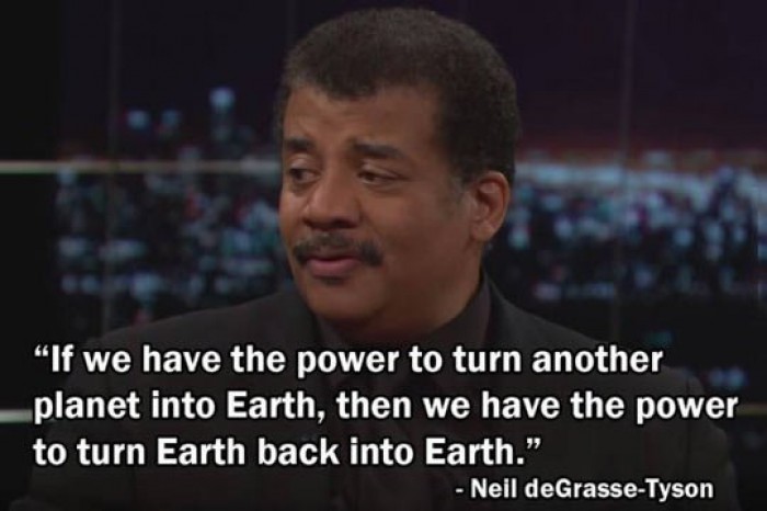 If we have the power to turn another planet into Earth...