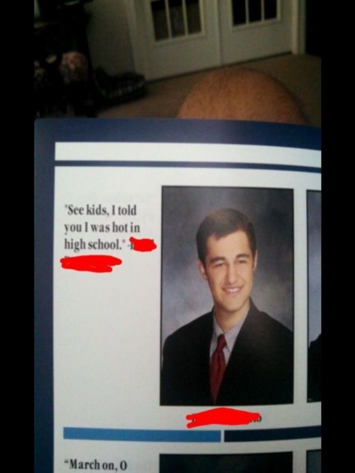 Awesome yearbook quote