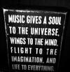 Music gives a soul to the universe, wings to the mind, flight to the imagination, and life to everything