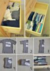 Simple And Well Organized T-shirts In The Draw