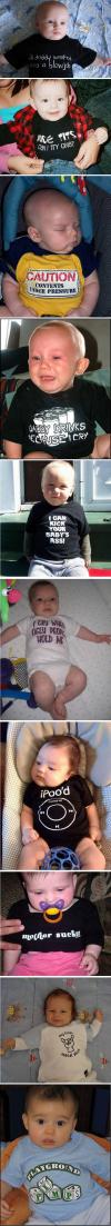 10 Most Hilarious Baby T-shirts