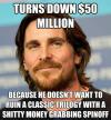 Christian Bale Turns down $50 million