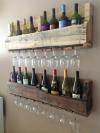 DIY - Wood wine rack by Del Hutson Designs