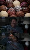 Eating chocolate when you're sad - The Nutty Professor