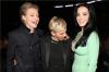 Ellen DeGeneres looking at Katy Perry boobs!