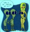 Aliens and boobs