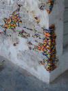 German artist Jan Vormann travels the world repairing cracks with legos.