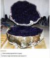 Giant amethyst geode from Uruguay