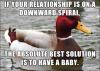 If your relationship is on a downward spiral...