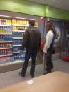 Jack Sparrow and Wolverine at the shopping