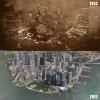 Manhattan in 1922 and 2013