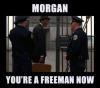 Morgan You're Freeman now