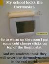 My school locks the thermostat.