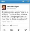 Sheldon Cooper - One in a million