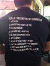 Ten Rules For Dating My Daughter Shirt