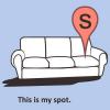 This is my spot. Sheldon Cooper