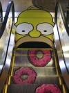 Donuts\' escalator