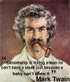 What Censorship Is Like - Mark Twain Quote