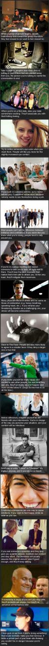 A few psychological tricks you can use on people