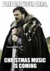 Prepare your ears, Christmas music is coming!