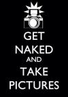 Get naked and take pictures.