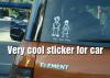 Very cool sticker for car. Me your mam