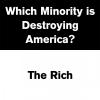 Which minority destroying America? 