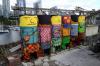 Industrial Silos Converted into Towering Giants by Os Gemeos