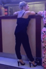 High heels out of control GIF