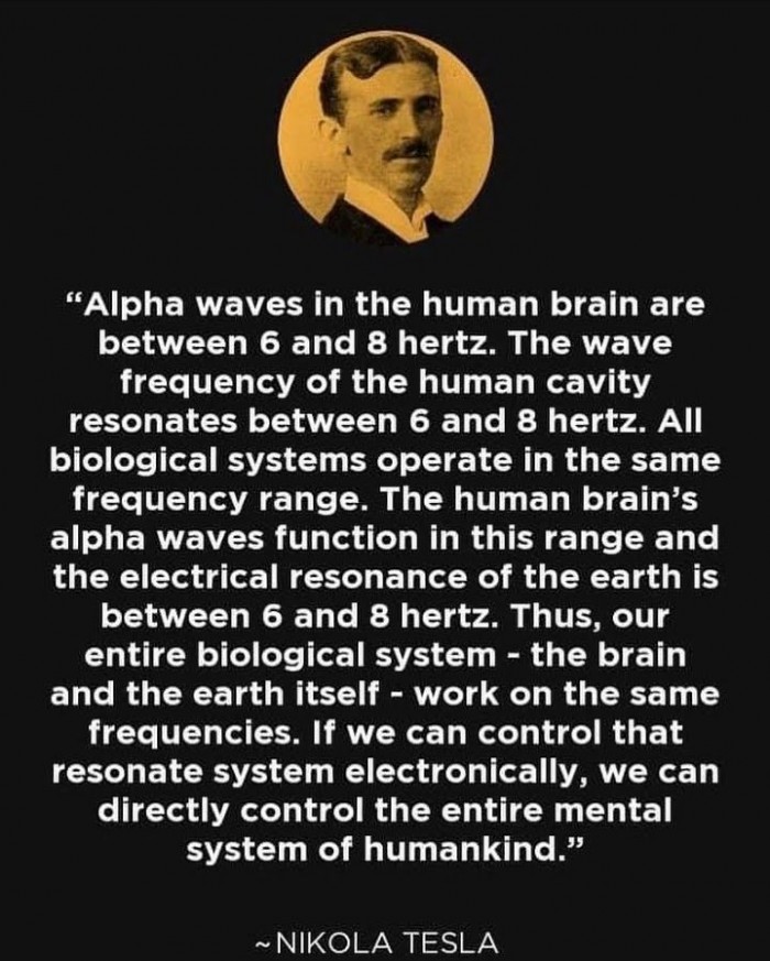 Nikola Tesla Alpha Waves