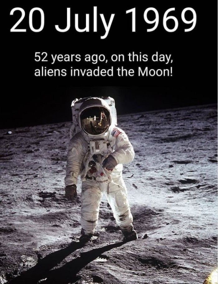 Day When Aliens Invaded the Moon